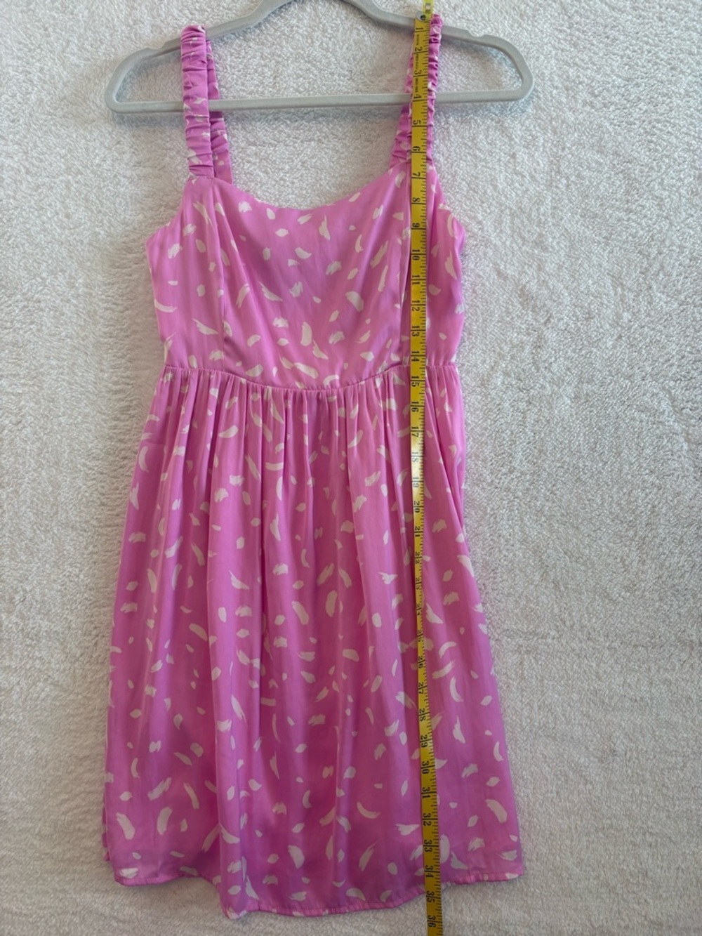 Saltwater Luxe Peony Pop Mini Dress Dahlia Pink Size Small NWT - Picture 14 of 14